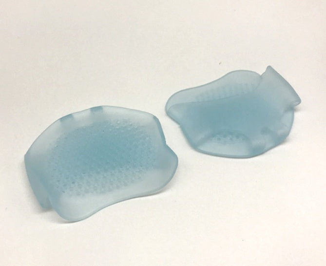 Coussinets avant en silicone pour semelle intérieure d'un demi-mètre Coussinets osynliga hög häl Skor Slip résistant Pads Smärta Relief fotvård