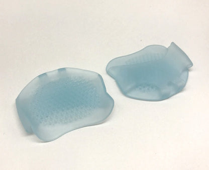 Coussinets avant en silicone pour semelle intérieure d'un demi-mètre Coussinets osynliga hög häl Skor Slip résistant Pads Smärta Relief fotvård