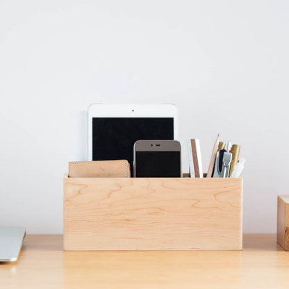 Boîte de rangement de bureau, support de rangement de papeterie de bureau