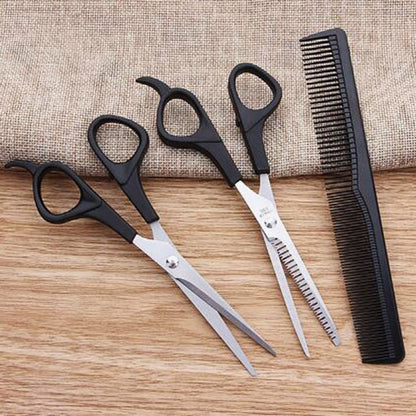 Three-piece pet hairdressing tool for children