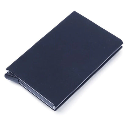 Automatic pop-up aluminum metal wallet