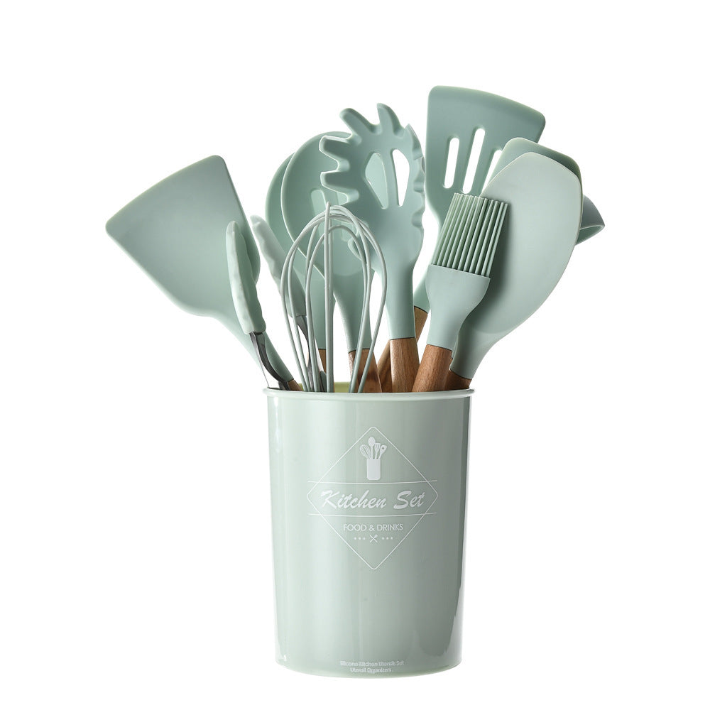 Ensemble de cuisine avec spatule antiadhésive, 11 pièces