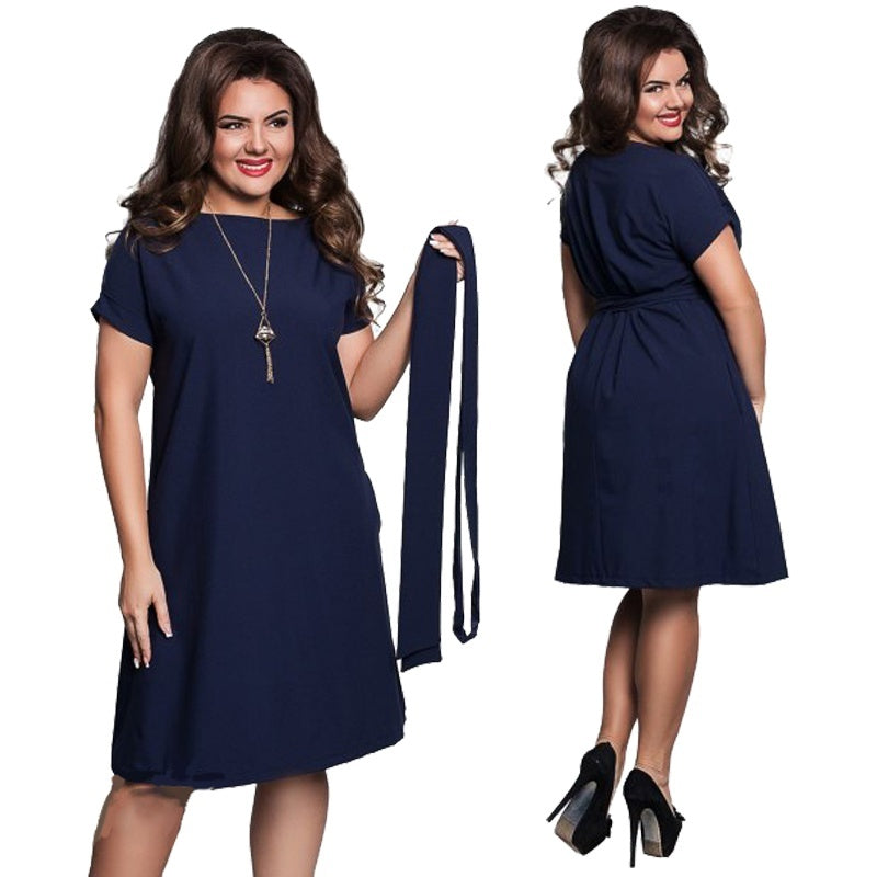 Robe grande taille pour femmes, vêtements pour dames de grande taille