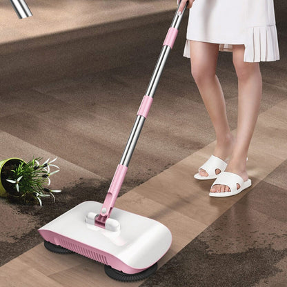 Hand Push sopa hushåll kvast Dustpan Mop golv allt-i-ett maskin gåva mop sopar