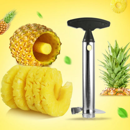 Ananas Peeler Rostfritt stål Ananas massaskiljare rostfritt stål ananas corer ananass Kärnfruktverktyg