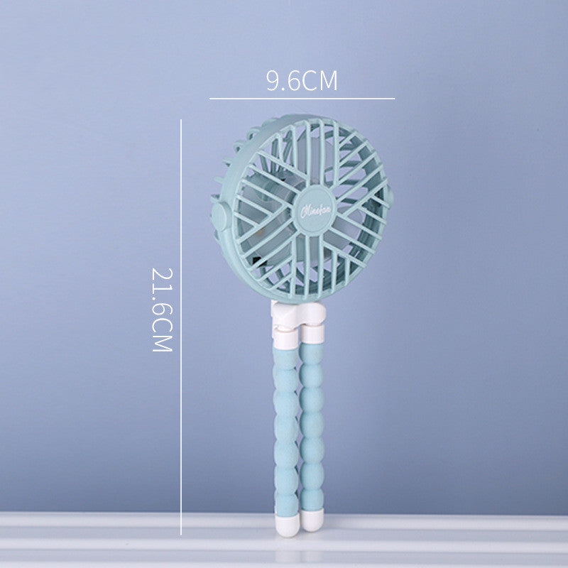 Mini handheld portable fan