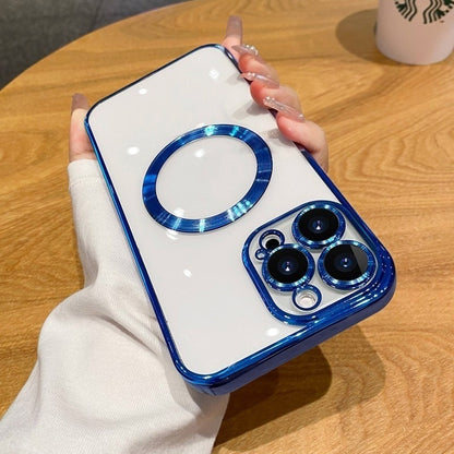 Applicable To Phone Case Tpu Electroplating Magsafe Magnetic Suction