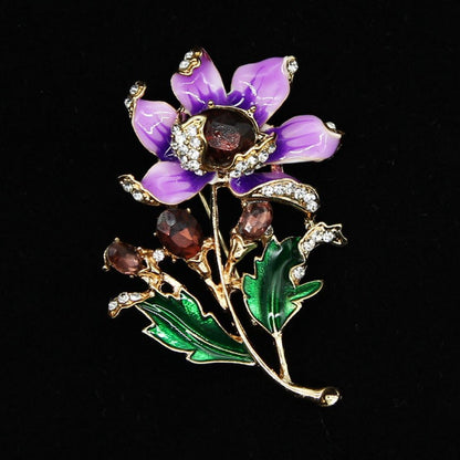 Broche Fleur de Soleil