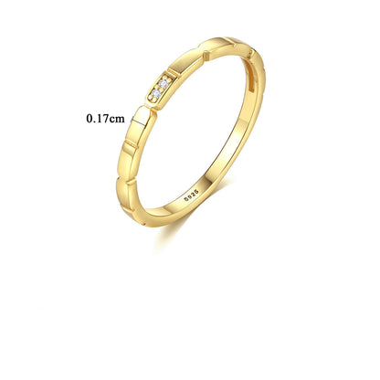 Koreanskt mode silversmycken gjorda av rund zirkon