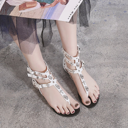 Herringbone sandals