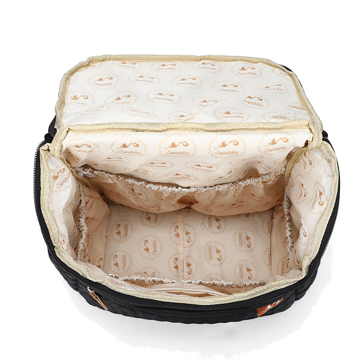 Nouveau Coton imperméable en Nylon multi-fonction grande capacité tache momie sac épaule momie sac à dos