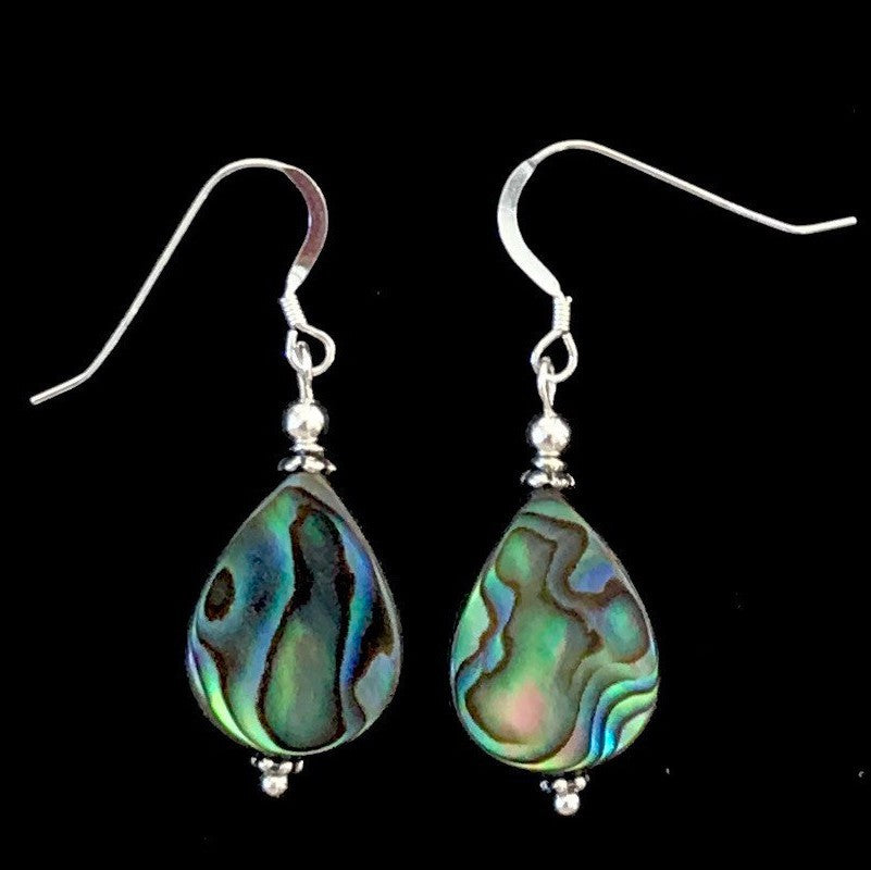 Abalone Shell Earrings - Natural Beauty