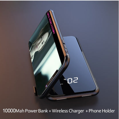 Wireless charging treasure mobile power