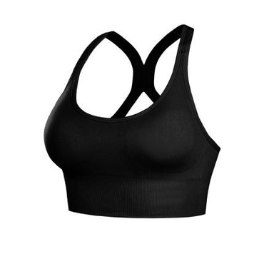 Sports Underwear Women Shockproof Yoga Fitnes Back With Chest Pad Ladies Vest