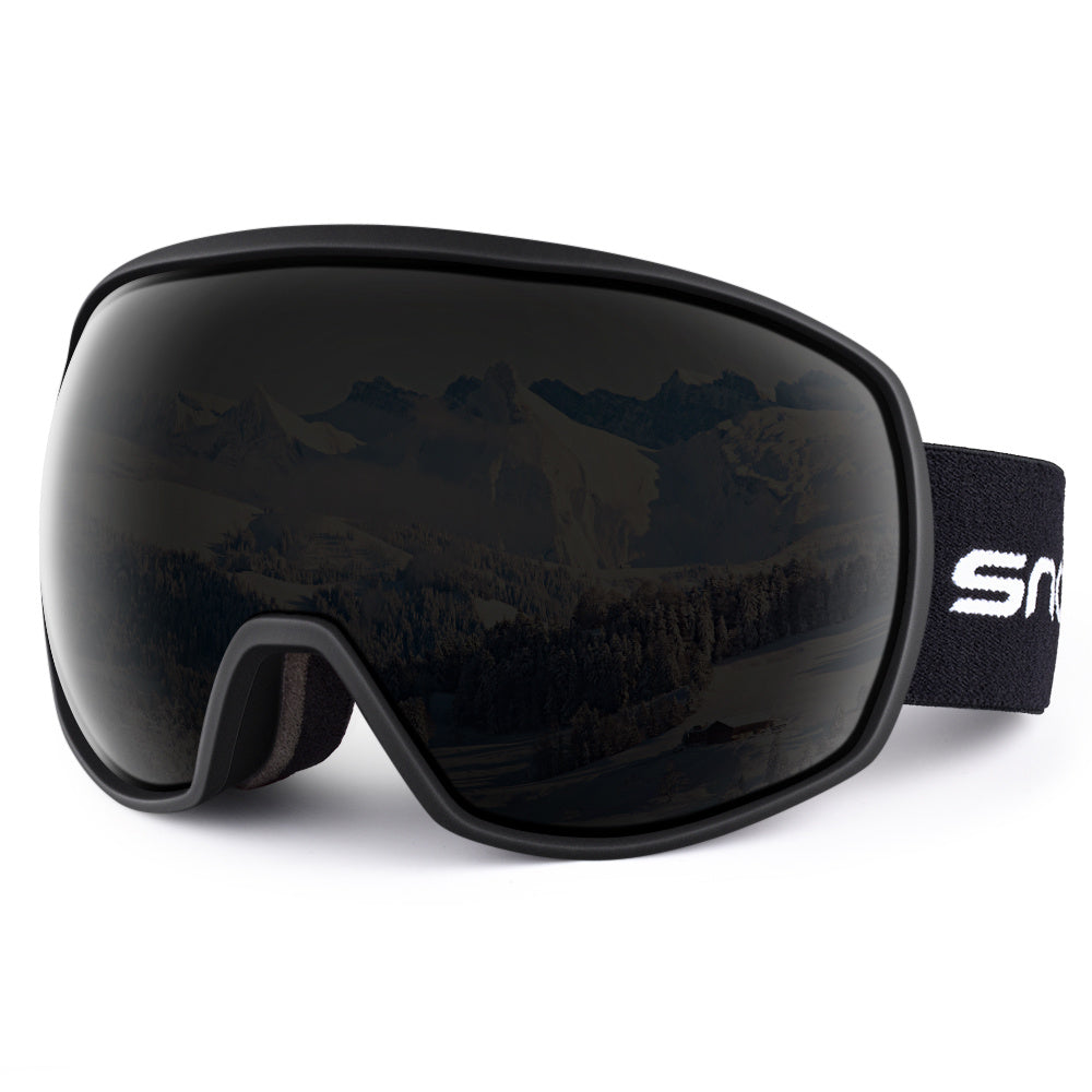 Nouvelles lunettes de ski anti-buée double couche, lunettes de ski d'alpinisme, lunettes de neige pour hommes et femmes carte myopie