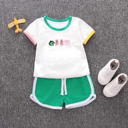 Boys Short Sleeve Suit - Professional Design