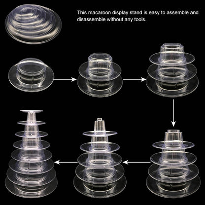 6-Layer macarons display stand