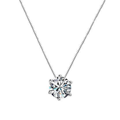 Collier diamant unique femme