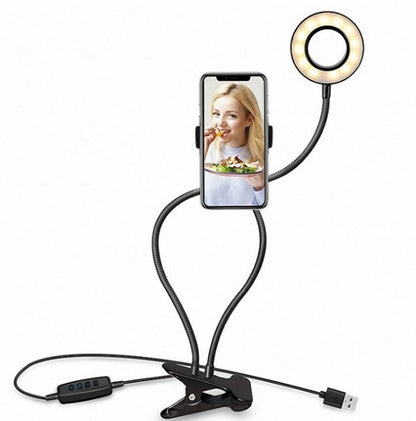 LED Selfie ringljus för levande justerbar smink Light-8cm stativ