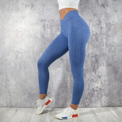 Sommar gränsöverskridande yogabyxor för kvinnor Hip Andas Yoga Leggings