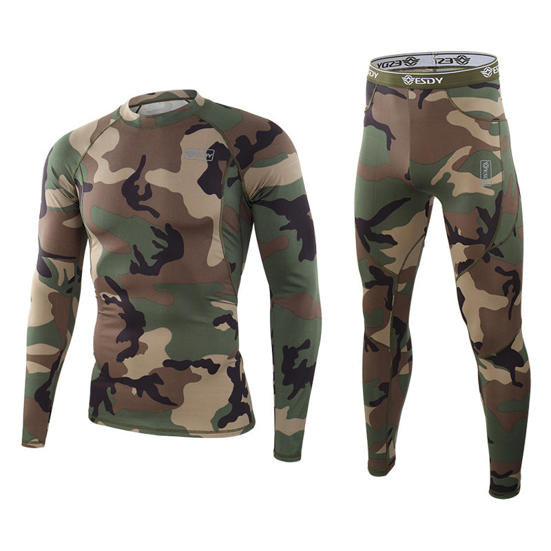 Tactical cycling sports underwear set