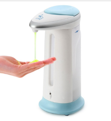 Desktop Automatisk Sensor Hand Sanitizer Ny Bärbar Tvåldispenser