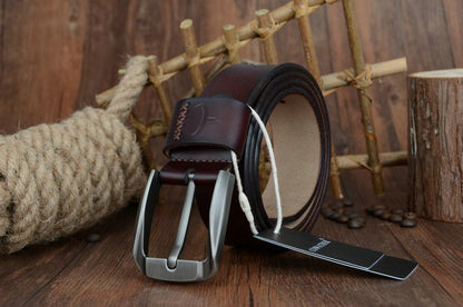 Ceinture homme en cuir à boucle ardillon