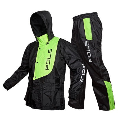 Outdoor adult raincoat set