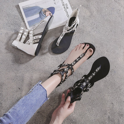Herringbone sandals