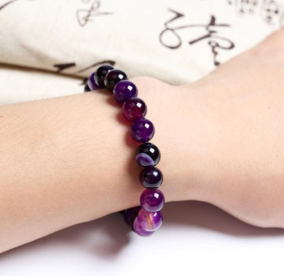 Amethyst bracelet