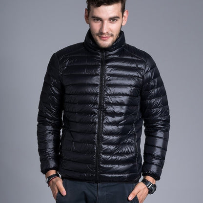 Veste d'hiver pour hommes vestes manteau en duvet de canard vêtements d'extérieur Parka