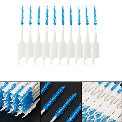 Oral Care Interdental Brush Double-headed Soft Silicone