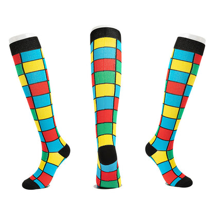 Chaussettes de cyclisme, chaussettes de compression sportives, chaussettes de compression miscibles