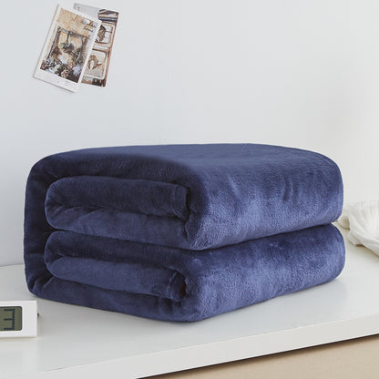 Flanellfilt korall filt