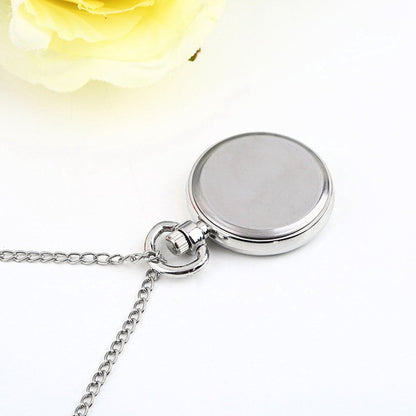 Montre de poche collier pour femme