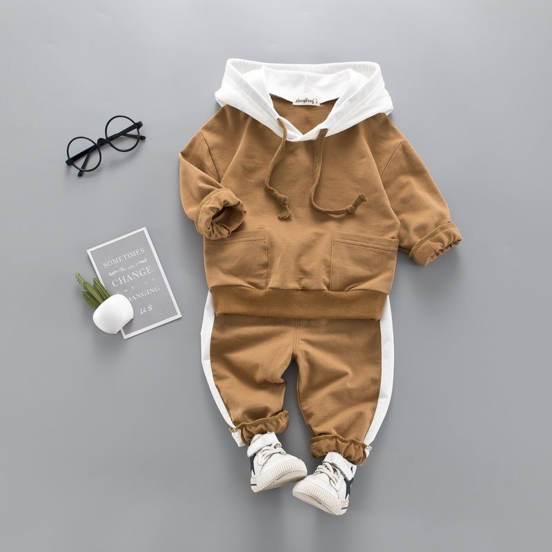 Baby Lapel Short Sleeve Shirt Suit - Lightweight Children's Clothing