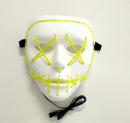 Highlight EL wire Masquerade Party Halloween LED Mask