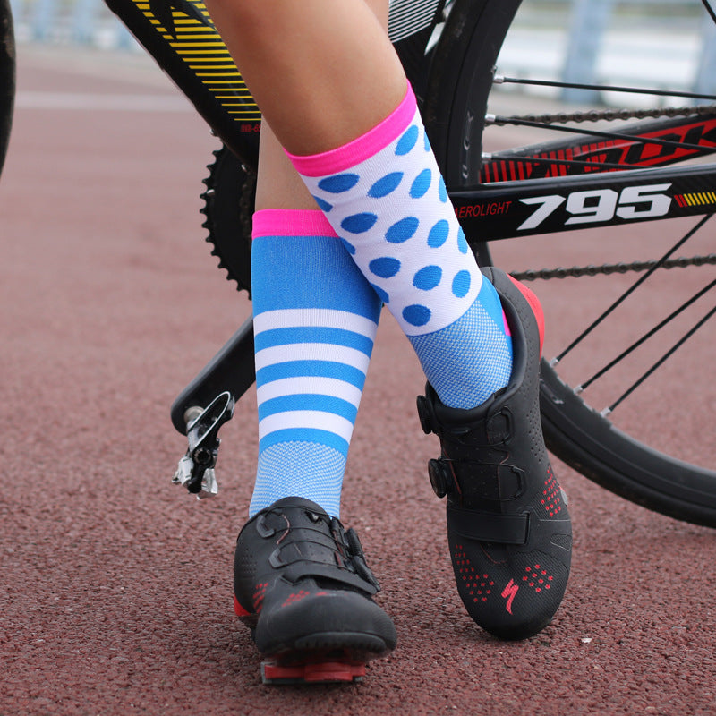 Chaussettes de cyclisme chaussettes de skate de course