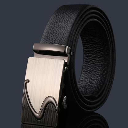 Belt men's automatic buckle