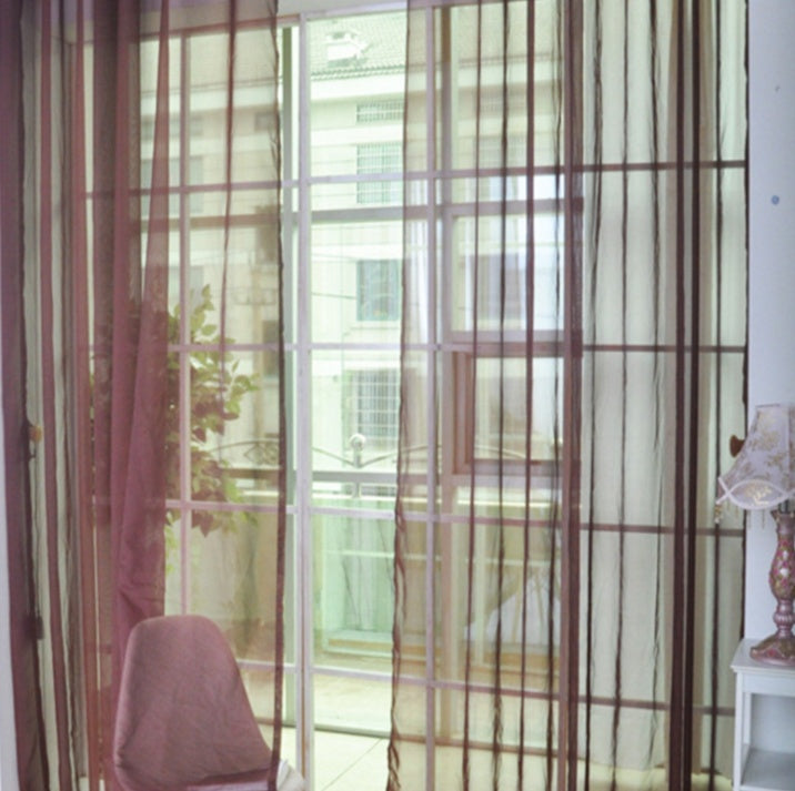 Curtains Solid Tulle Modern Curtains For Living Room Transparent Tulle Curtains Window Sheer For The Bedroom