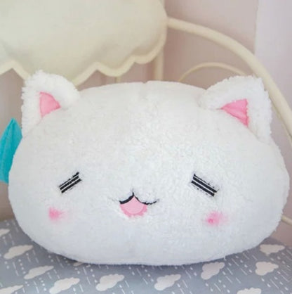 White Rabbit Plush Toy Stuffed Cute Bunny Toy Home Decor Bunny Pillow Spherical Cushion Anime Characters Birthday Gifts