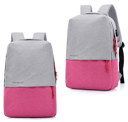 Cross border Picano custom computer bag backpack leisure student package men and women multi-functional USB charging knapsack