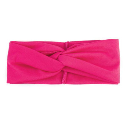 Turban pannband kvinnor twist elastiskt pannband pannband sport yoga pannband huvudbonad huvudinpackning tjejer håraccessoarer