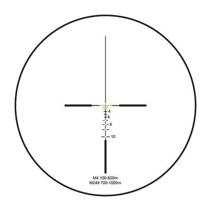 Maku metal sight 4x32 eating chicken outdoor sports quadruple lens