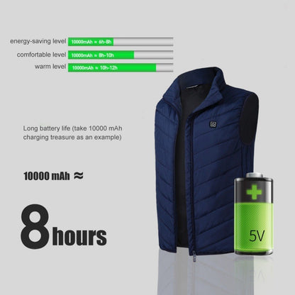 Heated cotton vest