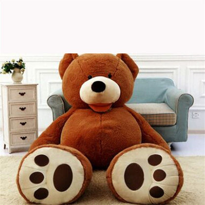 Processing export plush toy bear Teddy bear American big bear leather shell factory direct one generation