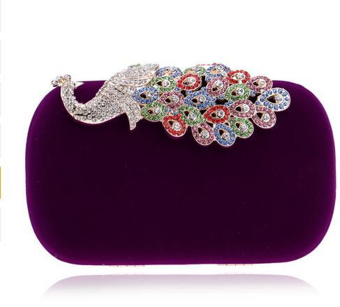 Evening dress clutch