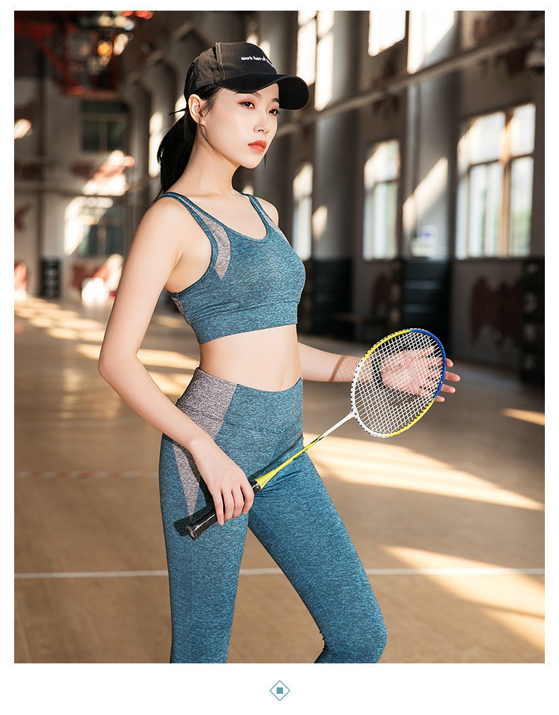 Sports fitness yoga wear women suit