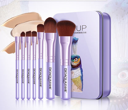 Fine makeup brush set