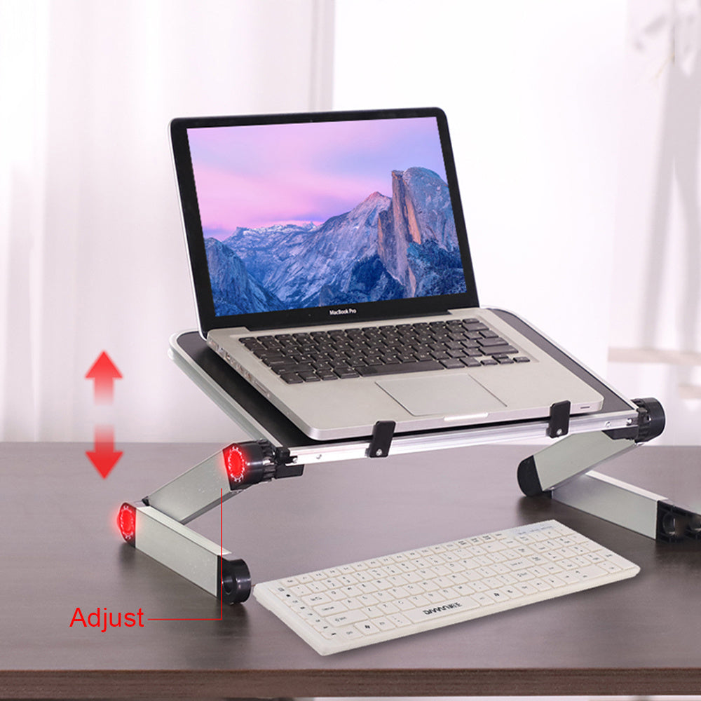 Hopfällbart laptopstativ Ergonomiskt skrivbordsstativ för surfplatta